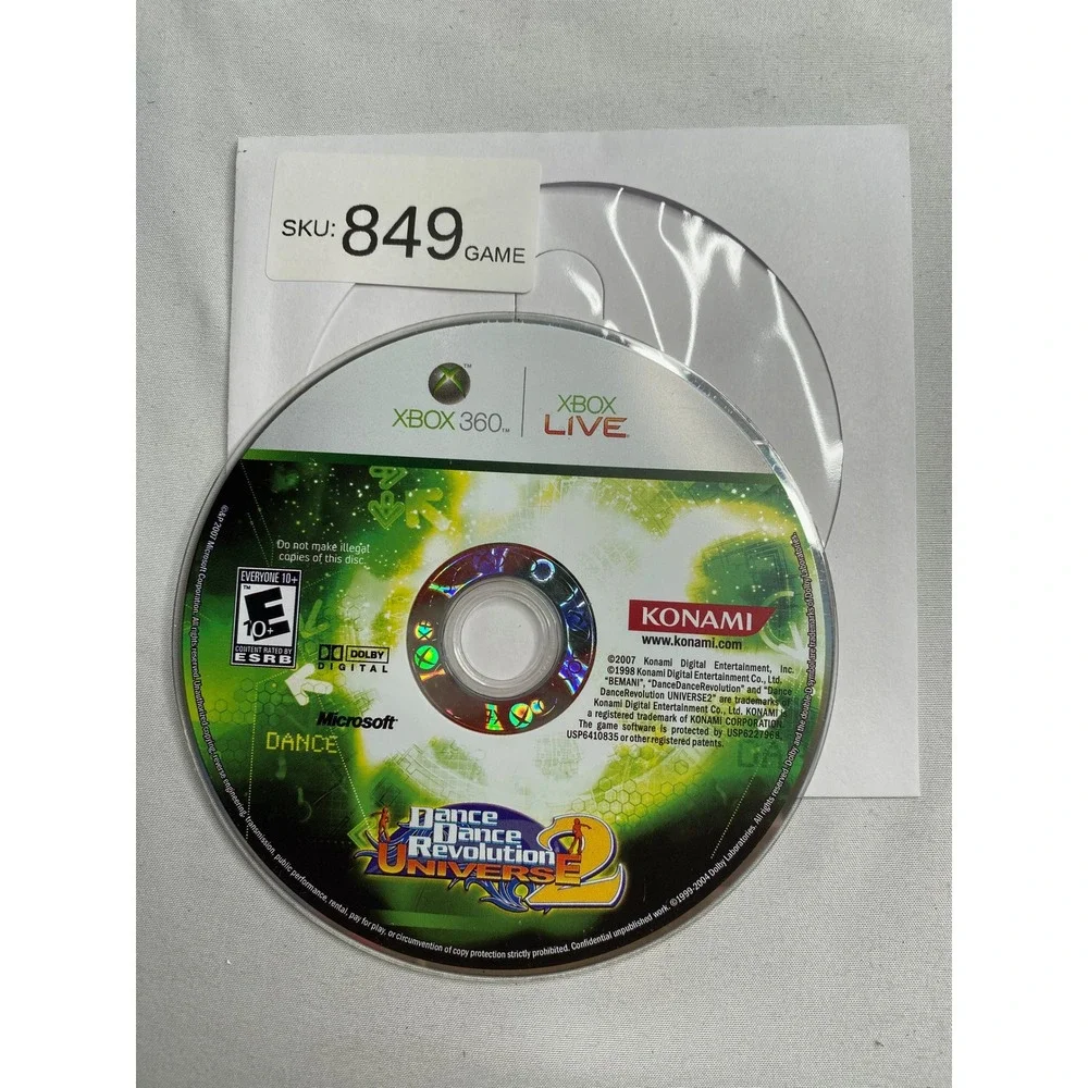 Dance Dance Revolution Universe 2 Xbox